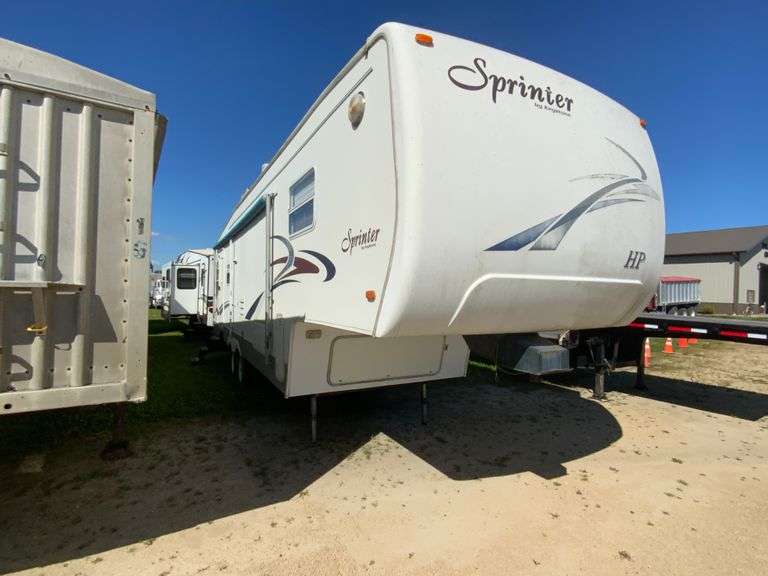 ** 2003 Sprinter 32ft 5th Wheel High Profile Camper, 2 Slides, Queen ...