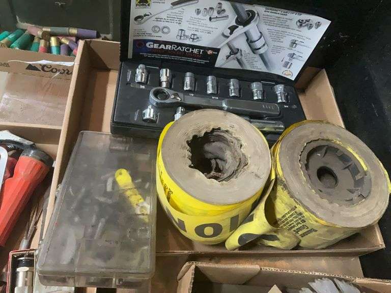 Keyways, Gear Wrench Vortex Socket Set, Caution Tape - Hamilton-Maring ...