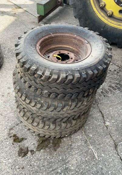(3) 7.8-15 tires on 6 bolt rims