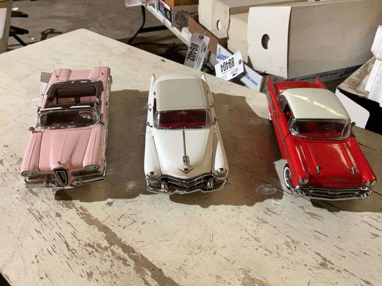 1953 Cadillac Scale Model Replica, 1957 Chevy Scale Model Replica, 1958 ...