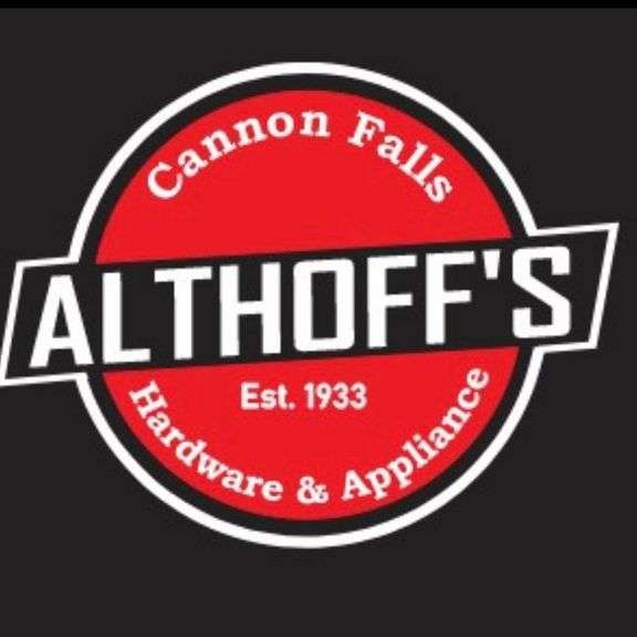 Online Only Complete Liquidation of Althoff Hardware & Appliance in Cannon Falls, MN 