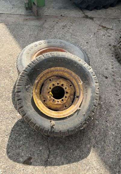 (2) misc tires on 6 bolt rims