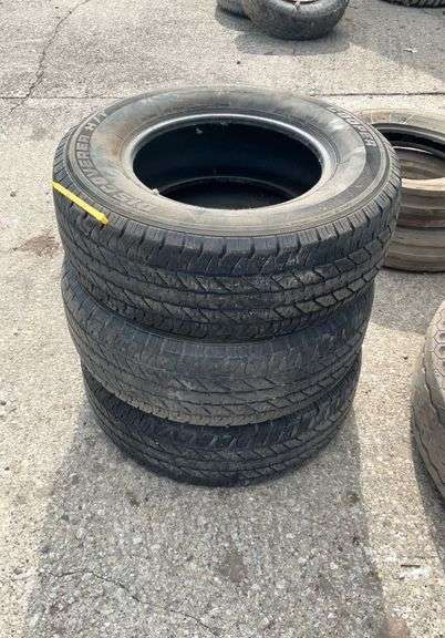 (3) 245/70 R16 tires