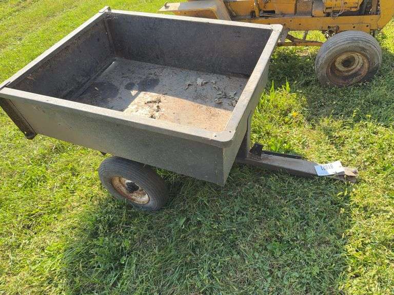 Metal Lawn Dump Cart