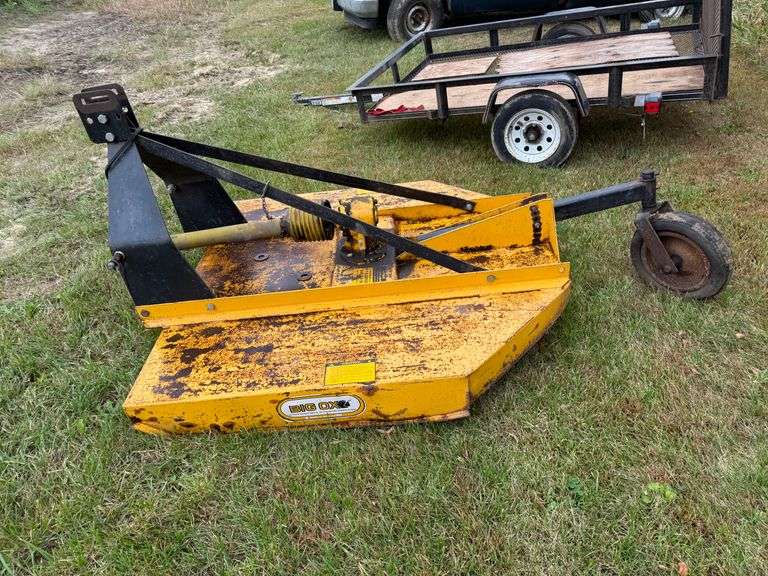 Big Ox 3 Point Brush Mower, 5’, 540 PTO