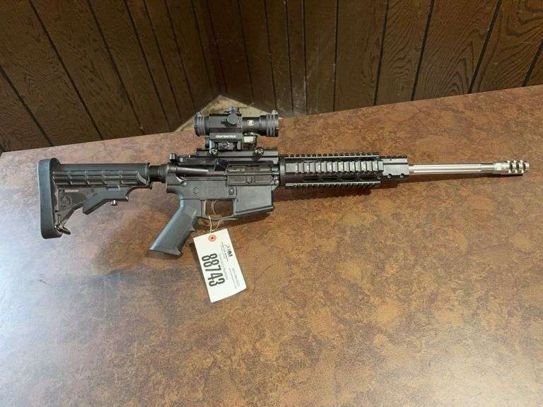 Red X 300 Blackout AR-15 .300 cal, Redfield Scope, Stainless Barrel