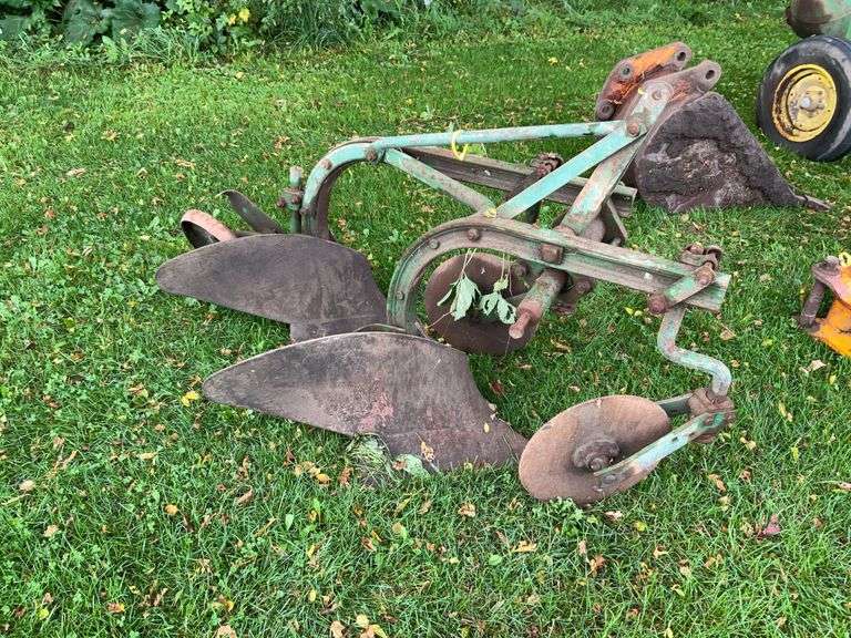 2 bottom mounted plow