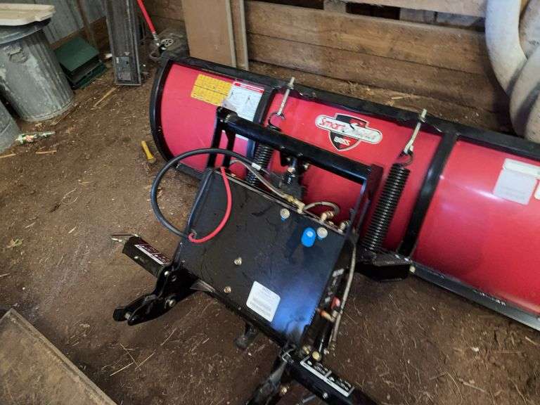 Boss Smart Shield 6' UTV Plow, was mounted on a Kabota UTV