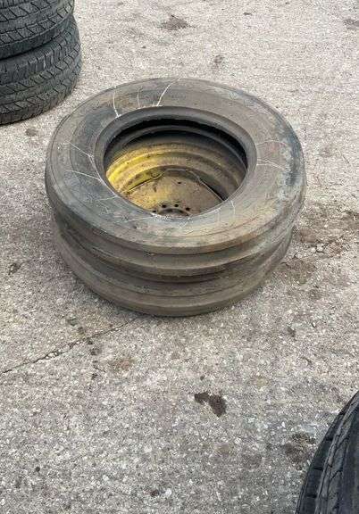 (2) 6-16 tires (1) on 6 bolt rim