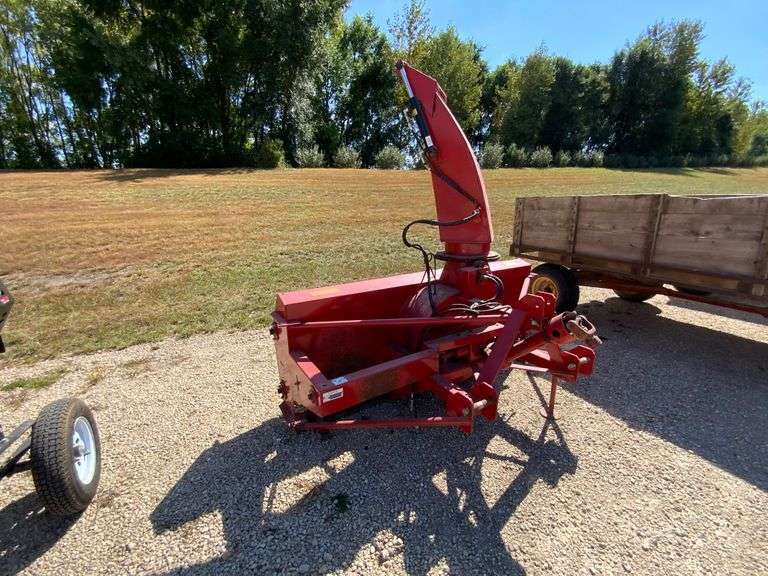 Schweiss 3pt Snowblower, 96”, 540 PTO, Hyd spout & Hyd end