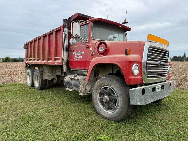 ** 1978 Ford F9000 Dump Truck, Tandem Axle, 15ft Box, Detroit Motor, 9 spee