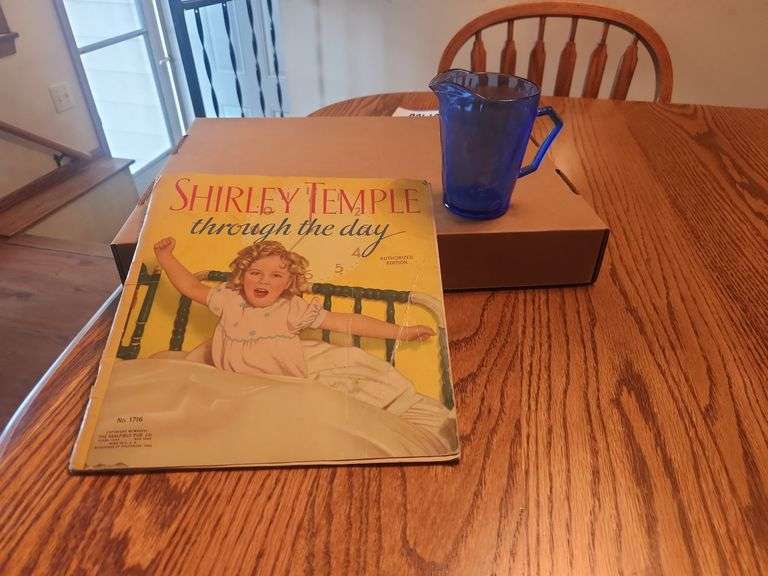 Shirley Temple Cream Pitcher, Shirley Temple Book