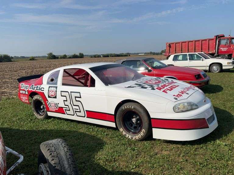 ASA rolling chassis, no motor or transmission. New sheet metal