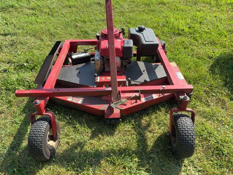 Swisher 60” 13Hp Pull Type Finish Mower, Runs and Mows