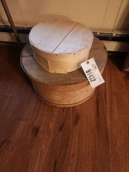 (2) Cheese Boxes