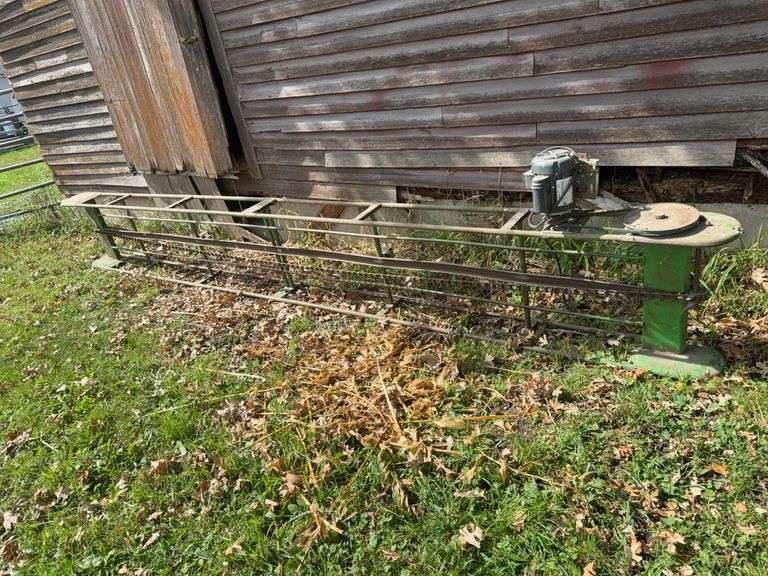 19’ Hay Elevator with Marathon 1/2Hp 120V Electric Motor