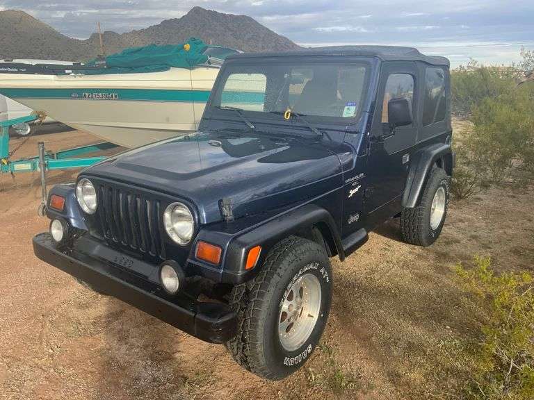 ** 1997 Jeep Wrangler Sport, 4.0 Liter, 5 sp, trans, Newer Tires, Soft Top,