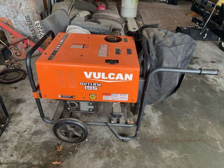 Vulcan Outlaw 195 Gas Generator/Welder,  420cc, Electric Start, 6500 Watt, 