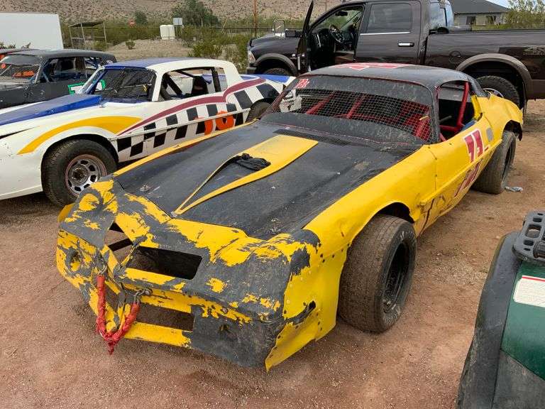 RaceCar, Yellow, #73c, V8 Motor and Trans