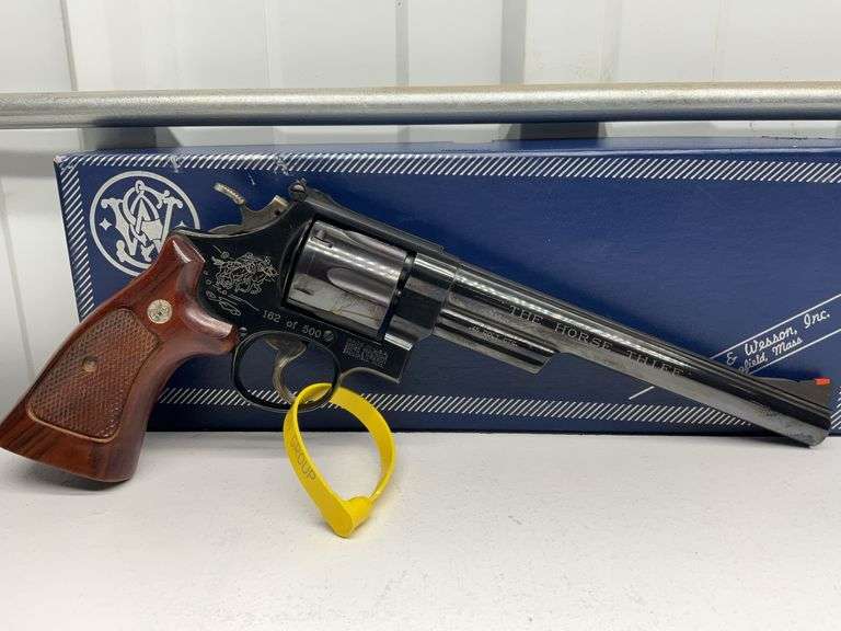 Smith & Wesson Model 25-9 "The Horse Thief" Double Action Revolver, .45 Col