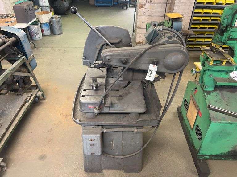 Delta Rockwell Model 20-100 12” Metal Cut-off Machine, 5HP, 3 Phase Motor, 