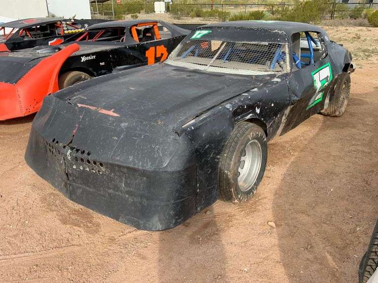 Racecar, Black #17 , V8 Motor and Trans