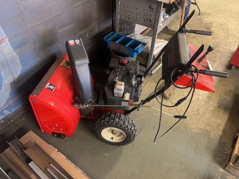 MTD Yard Machines 8/26 Snow Blower, 8HP Engine, Electric Start, 26” Blower