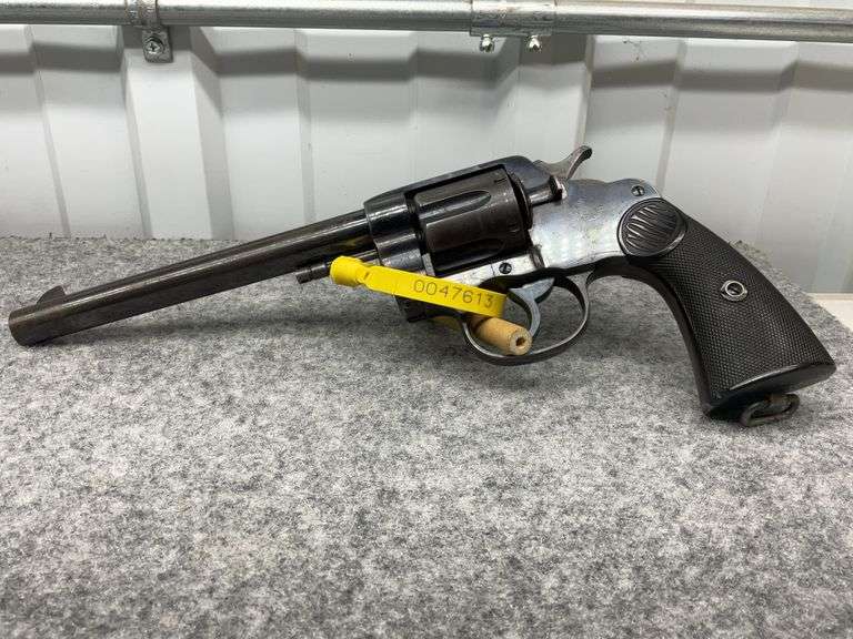 Colt New Service Revovler .44 Cal., SN: 9902, 7.5" Barrel, Double Action, 6