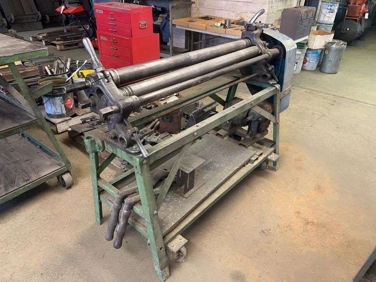 Niagra 48” Power Slip Roller, 1/4HP, Single Phase, 120V Electric Motor