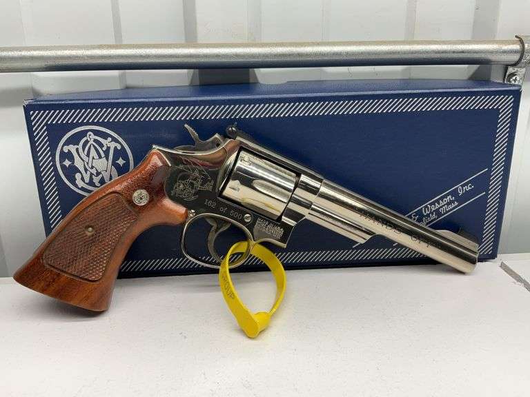 Smith & Wesson Model 19-6 "Hands Off" Double Action Revolver, S&W .357 Magn