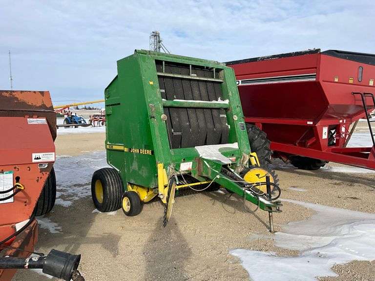 John Deere 535 Round Baler, 540 PTO, Twine Only

** PTO & Monitor In Shop