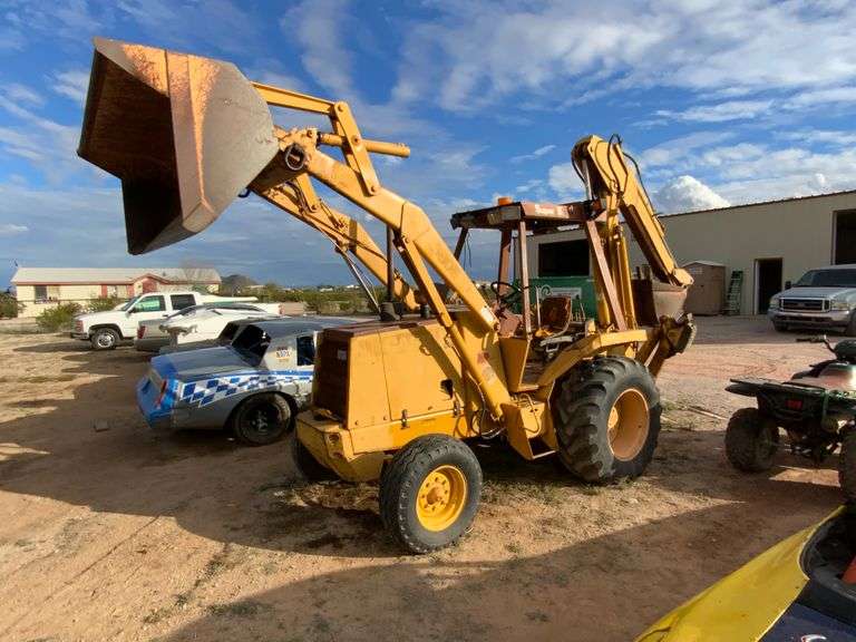 Case Super 580E, BackHoe, 2wd, Ext.-Hoe, 2050 Hrs