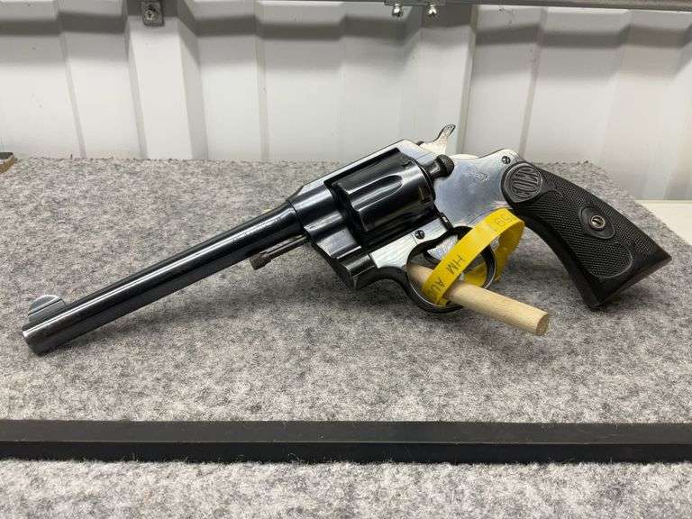 Colt Army Special 38 Double Action Revolver, .38 Long Colt, 6" Barrel, SN: 