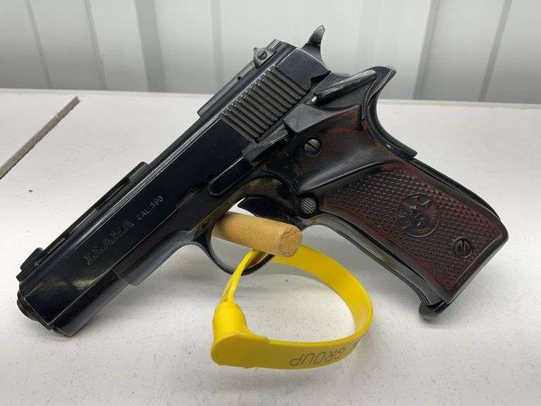 Llama Semi Auto Pistol, .380 Cal., SN: A88567, blued finish in good conditi