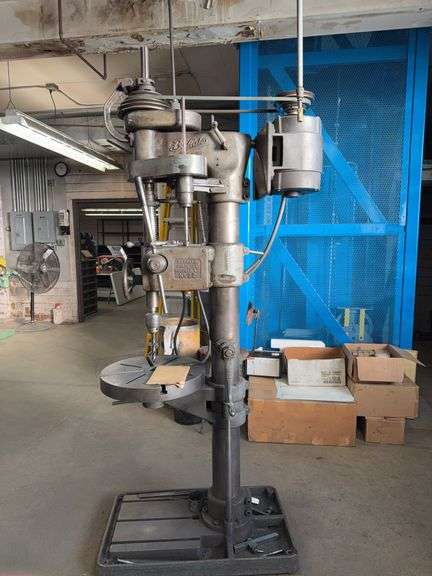 Buffalo No.22 Drill Press, SN: 62-9331 3HP, 3 Phase Motor
