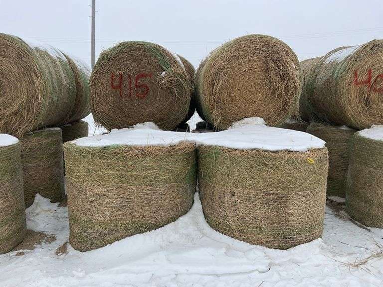 ** Lot will be sold times the money

(10) Net wrapped round 4ft grass/alfal