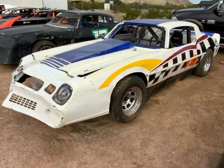 RaceCar, White #58, V8 Motor and Trans