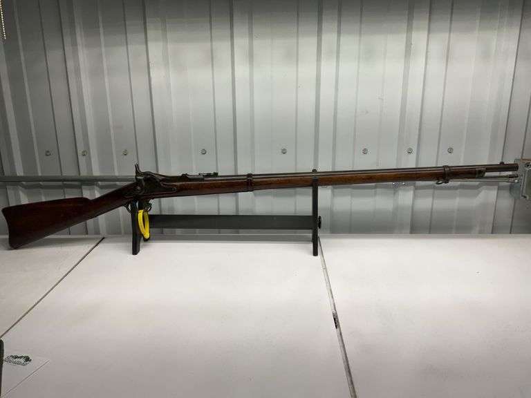 US Springfield Model 1863 Allin Conversion To "Trapdoor", .50/70cal., SN: 2