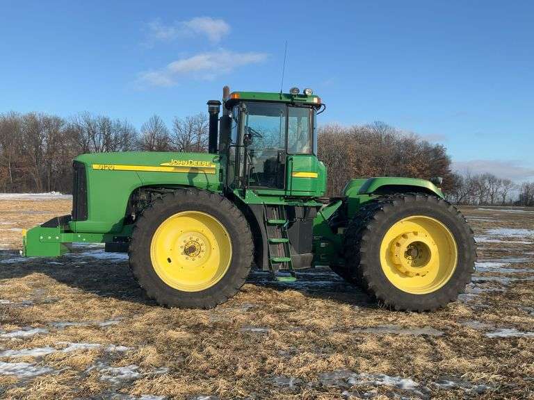 2003 John Deere Model 9120 4x4 Tractor, 5048 Hrs, Power Shift Transmission,