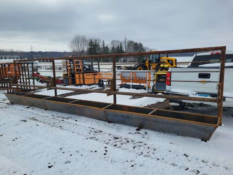 A&K Best Panels, 24', Freestanding Fence, Feed Bunk Panel