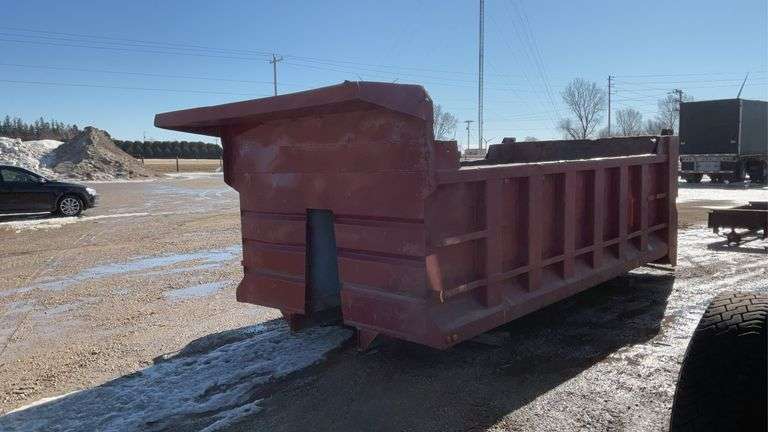 16ft steel dump body, no hoist