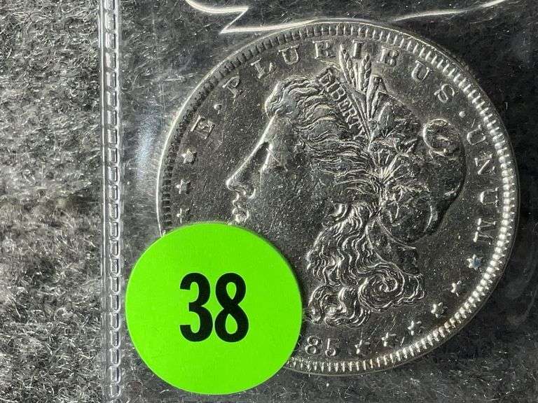 1885 Morgan Silver Dollar, Ungraded