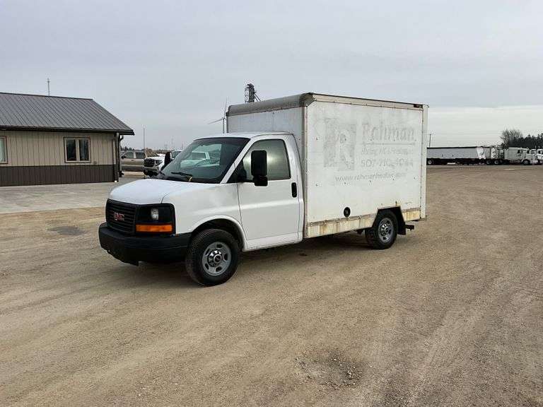 ** 2008 GMC Savanna Box Truck, former U-Haul; 1 ton, 247,000 miles; V8 4.8L