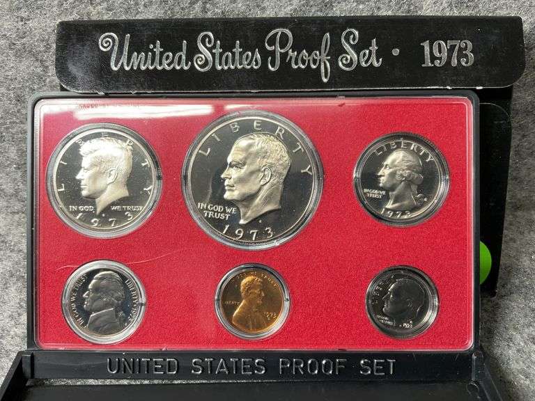 1973 United States Proof Set - Hamilton-Maring Auction Group