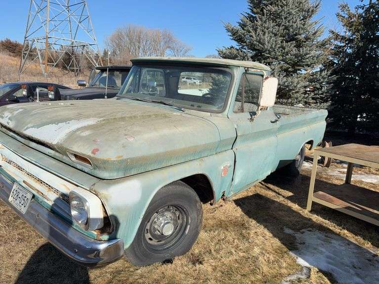 1964 Chevrolet C10 Pickup, Inline 6 Engine, 3 Speed Column Manual, 2WD, Reg