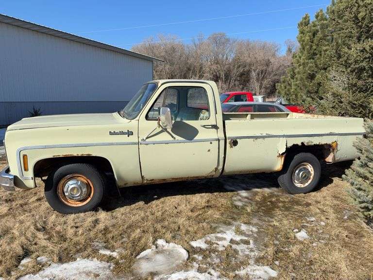 1974 Chevrolet Custom Deluxe 10 Pickup, 350ci. V8, Auto, 2WD, Non-Running,