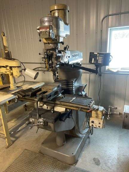 Bridgeport Series I Milling Machine, 2Hp, 3 Ph, SN:2j80649/2 - sells with a