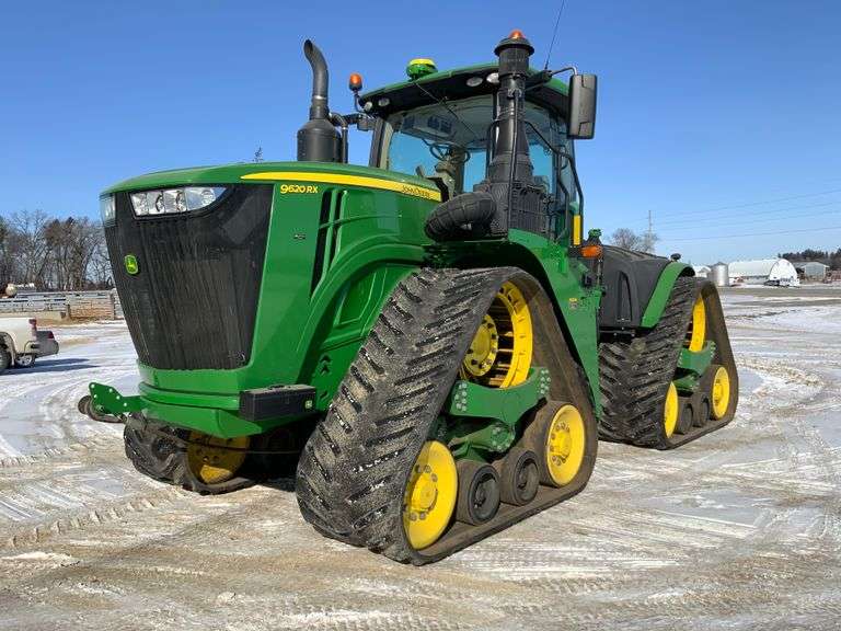 2021 John Deere 9620RX Tractor, 2,438 Hours, 36” Tracks, PTO, 6 Hyds., Prem