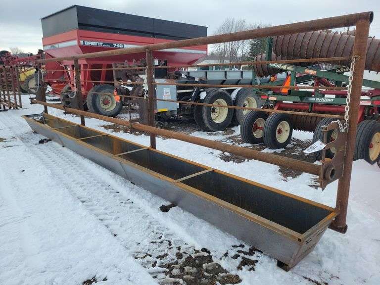 A&K Best Panels, 24', Freestanding Feed Bunk Fence Panel