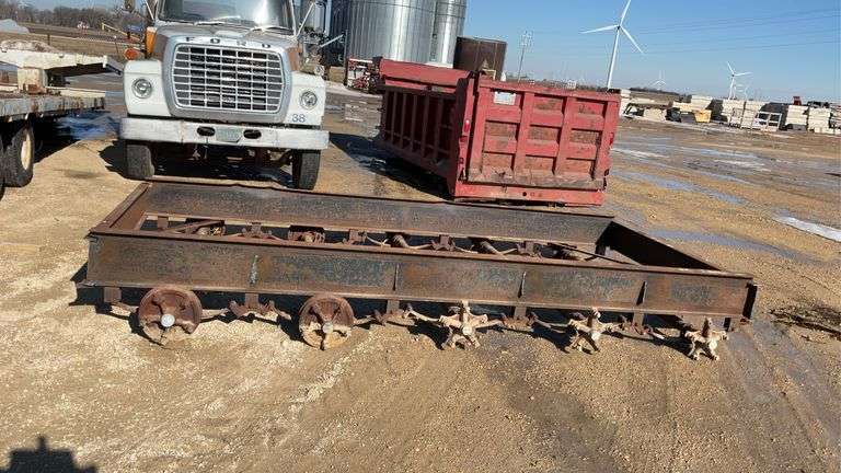 Trailer frame w/5 axles